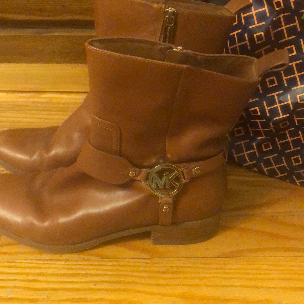MK Booties! Camel color! Very classic Fall look